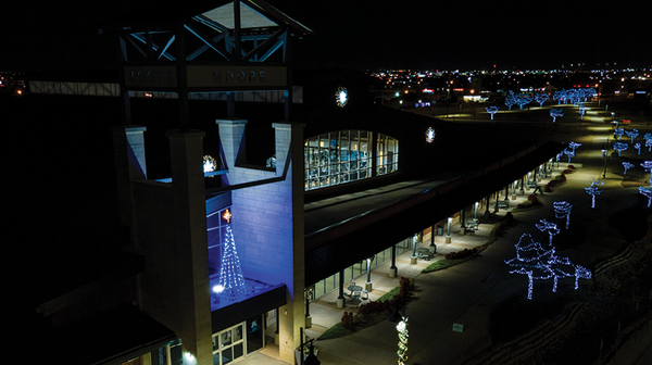 Image of The Station during the holidays.